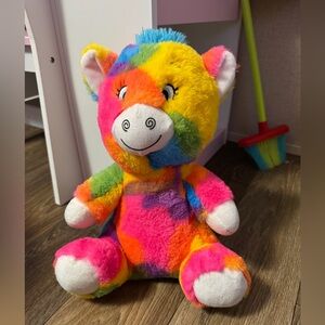 Colorful Cow Plush
